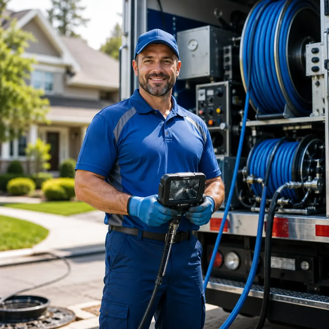 Local outdoor drain cleaning specialists in Bradford, RI